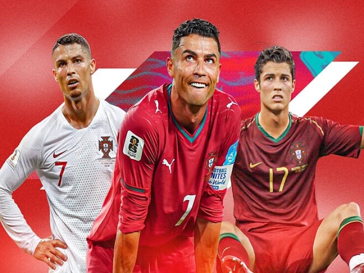 8 trận & 0 bàn thắng, Ronaldo chỉ là “mèo nhỏ” ở vòng knock-out World Cup?