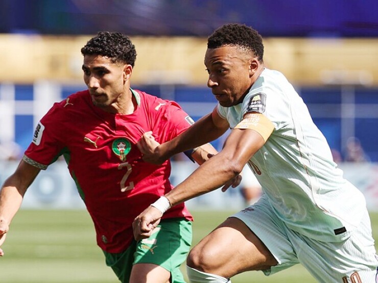 Trực tiếp bóng đá Pháp - Morocco: Bono cứu thua (World Cup) (Hết giờ)