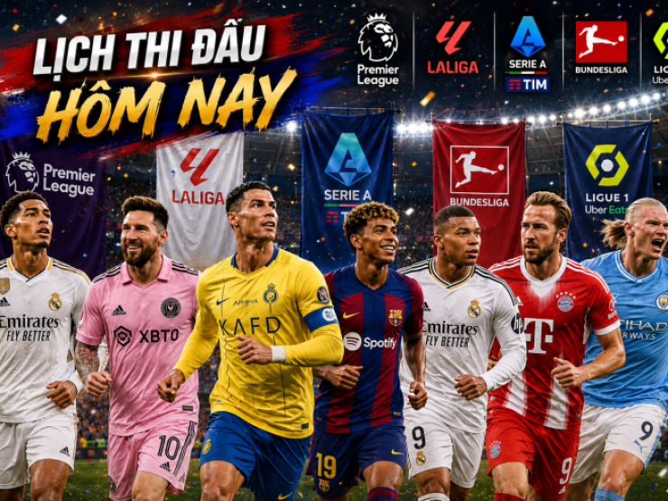 LỊCH THI ĐẤU BÓNG ĐÁ HÔM NAY MỚI NHẤT: Nóng Nations League, FIFA ASEAN Cup, giao hữu đội tuyển