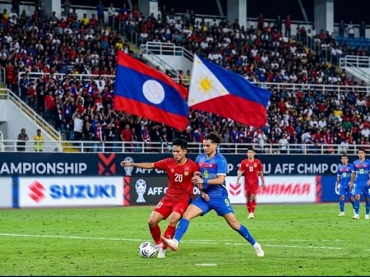 Trực tiếp bóng đá Lào - Philippines: Bàn thắng ấn định (AFF Cup) (Hết giờ)