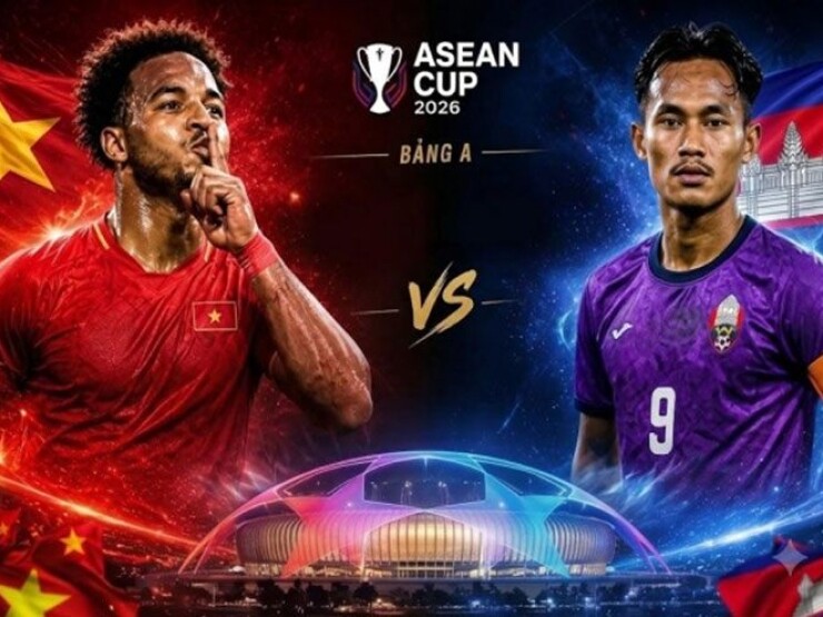 Trực tiếp bóng đá Việt Nam - Campuchia: "Những chiến binh sao vàng" có 84,2% cơ hội thắng (AFF Cup)