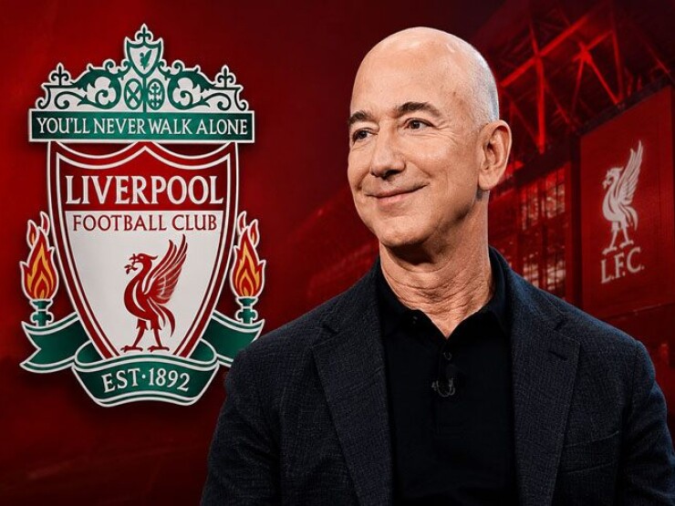 Liverpool sẽ trở thành đội giàu thứ 2 Ngoại hạng Anh nếu tỷ phú Bezos mua lại