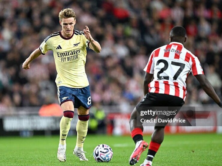 Trực tiếp bóng đá Sunderland - Arsenal: Saka kết liễu (Ngoại hạng Anh) (Hết giờ)