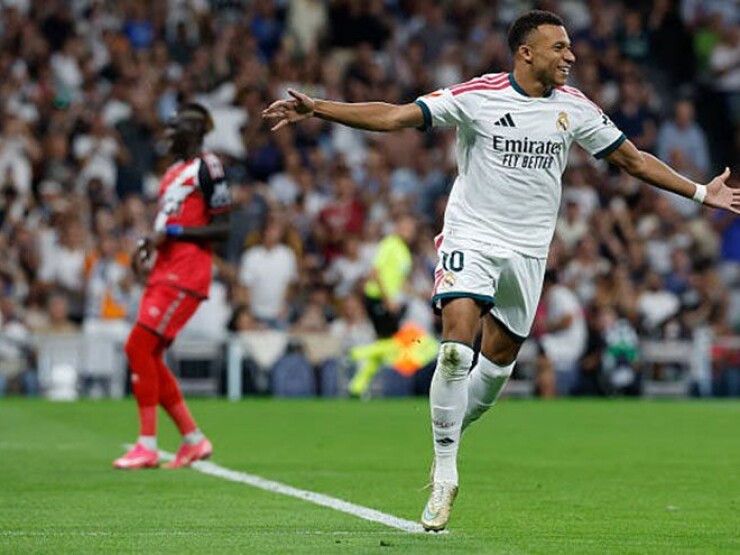 Trực tiếp bóng đá Real Madrid - Rayo Vallecano: Mbappe ghi cú đúp (La Liga) (Hết giờ)