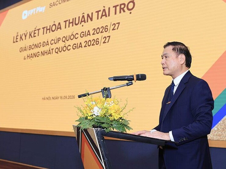 Công bố nhà tài trợ giải hạng Nhất và Cúp Quốc gia mùa giải 2026/27