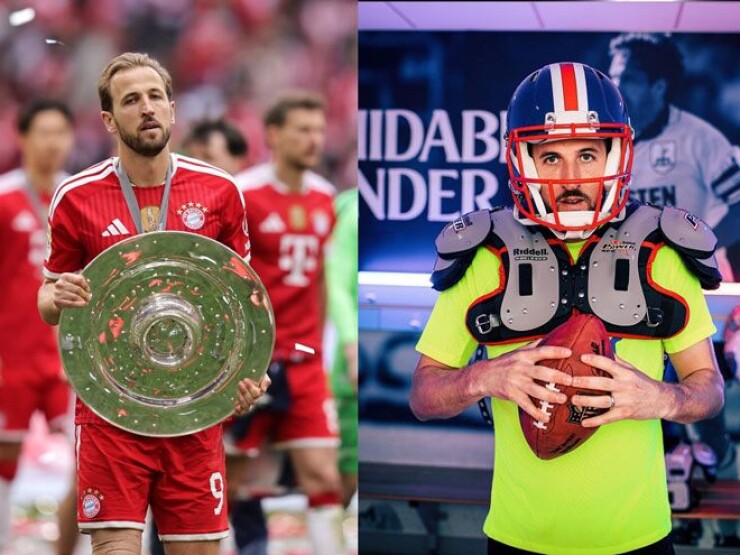 Harry Kane cân nhắc giải nghệ bóng đá, chuyển sang thi đấu bóng bầu dục