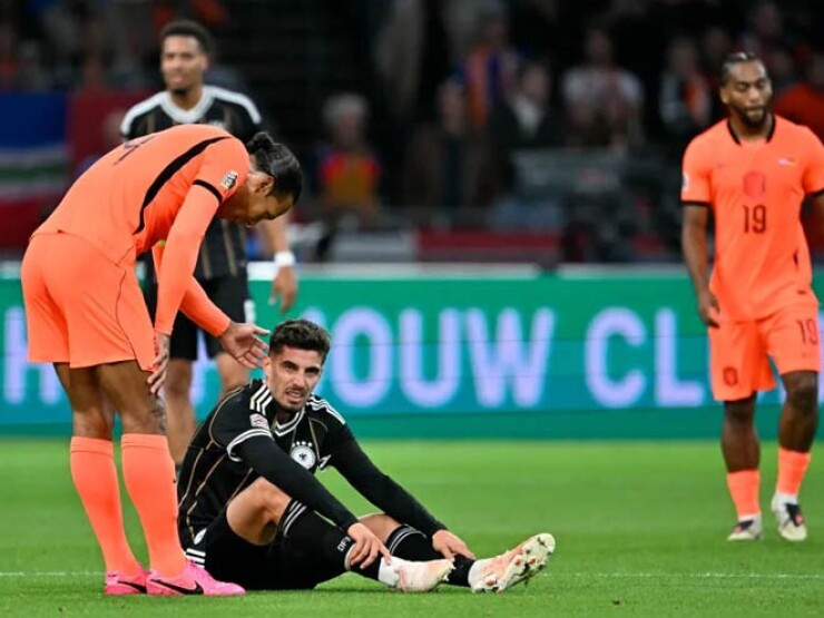 Havertz dính chấn thương trên ĐT Đức, Arsenal lo sốt vó vị trí tiền đạo