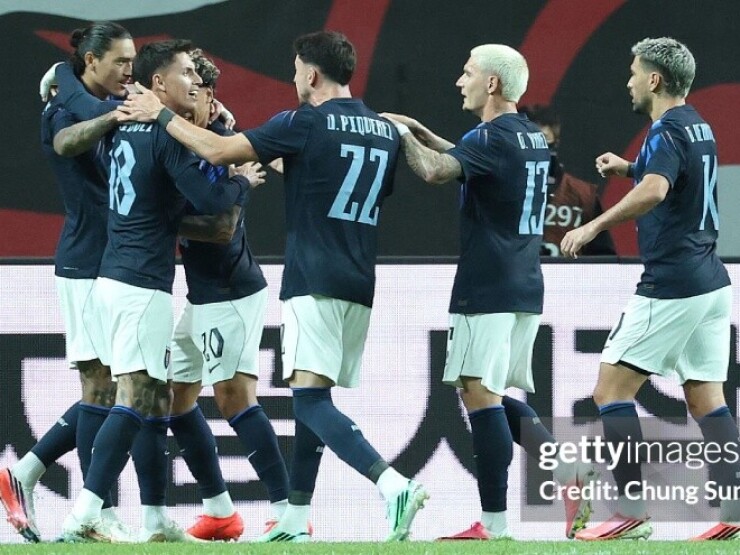 Video bóng đá Hàn Quốc - Uruguay: Son Heung Min và đồng đội thảm bại