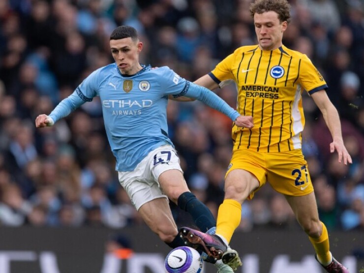 Trực tiếp bóng đá Man City - Brighton: Bài toán khó cho "Chim mòng biển" (Ngoại hạng Anh)